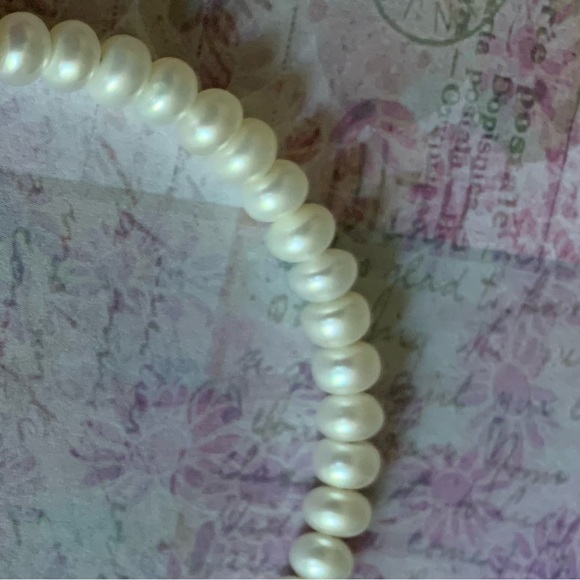 Amethyst Stone & Pearl Beaded Wrapped Wire Bracelet Woman’s Bracelet Jewelry - Picture 6 of 8